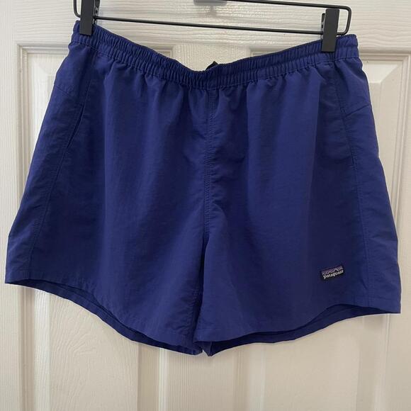 Patagonia Women’s Baggies Shorts Blue Size Large - Picture 1 of 6